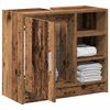 vidaXL Badezimmerschrank mit T&uuml;r Altholz 63 x 29 x 55 cm Holzwerkstoff