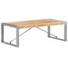 vidaXL Couchtisch 120x60x40 cm Raues Mangoholz
