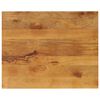 vidaXL Tischplatte 90x80x2,5 cm Rechteckig Massivholz Mango