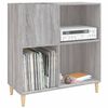 vidaXL Plattenschrank Grau Sonoma 84,5x38x89 cm Holzwerkstoff