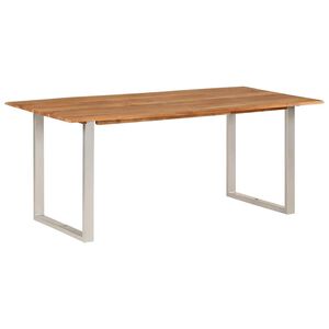 vidaXL Esstisch 180&times;90&times;76 cm Massivholz Akazie