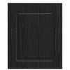 vidaXL K&uuml;chenschrank Kalmar 2 pcs Schwarz Eichen-Optik 50 x 31 x 60 cm