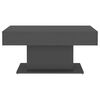 vidaXL Couchtisch Grau 96x50x45 cm Holzwerkstoff
