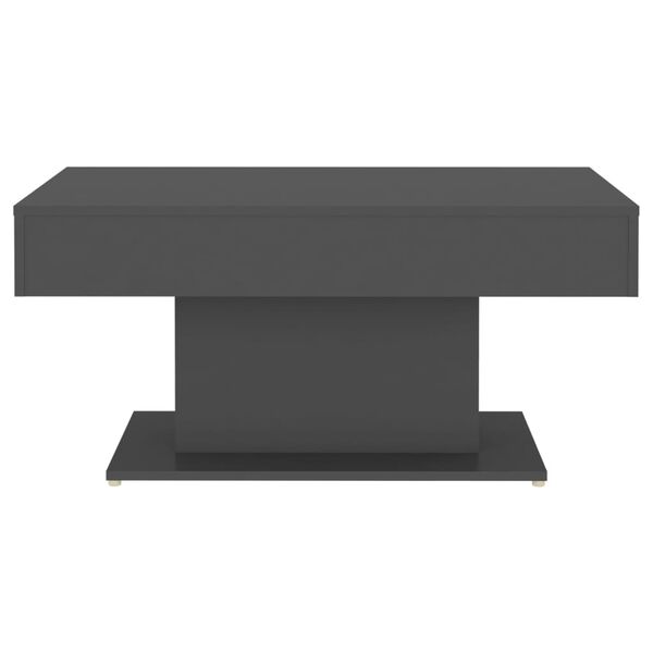vidaXL Couchtisch Grau 96x50x45 cm Holzwerkstoff