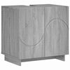 vidaXL Badezimmerschrank Sonoma-Grau 60 x 41 x 58 cm Holzwerkstoff