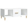 vidaXL Couchtisch Wei&szlig; 102x50x40 cm Holzwerkstoff