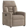 vidaXL Relaxsessel Taupe Mikrofasergewebe