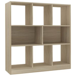 vidaXL B&uuml;cherregal Sonoma-Eiche 97,5x29,5x100 cm Holzwerkstoff