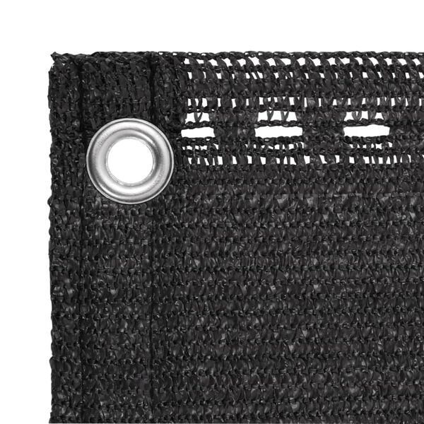 vidaXL Balkonsichtschutz HDPE 75x400 cm Anthrazit