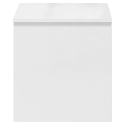vidaXL Couchtisch Hochglanz-Weiß 102x50,5x52,5 cm Holzwerkstoff