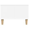 vidaXL Couchtisch Weiß 90x50x36,5 cm Holzwerkstoff