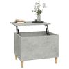 vidaXL Couchtisch Betongrau 60x44,5x45 cm Holzwerkstoff