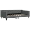 vidaXL Tagesbett Dunkelgrau 100x190 cm Stoff