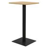 vidaXL Bistrotisch Eichefarben 50x50x107 cm