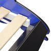 vidaXL Kinderbett mit LED im Rennwagen-Design 90 x 200 cm Blau