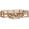 vidaXL Outdoor-Sofagarnitur 5 pcs Natur Massivholz Akazie