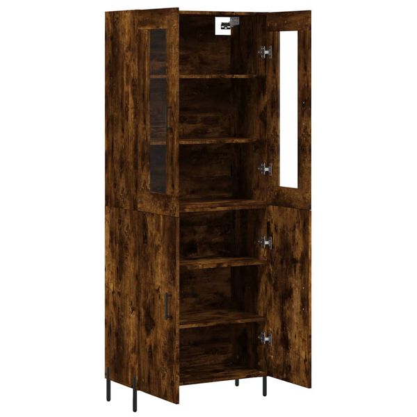 vidaXL Highboard R&auml;uchereiche 69,5x34x180 cm Holzwerkstoff