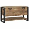 vidaXL Aufbewahrungsbox Braun 80 x 35 x 45 cm Massivholz Mango
