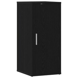 vidaXL Schuhschrank Schwarz Eichen-Optik 32x35x70 cm Holzwerkstoff