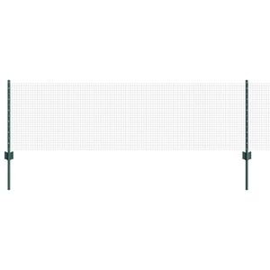 vidaXL Schwei&szlig;drahtzaun mit Pfosten 100 x 0,6 m (B x H)