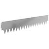 vidaXL Raseneinfassung 10 pcs 103 x 20 cm Metall Silber