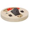 FLAMINGO Intelligenzspielzeug f&uuml;r Hunde Helios 23 cm Holz