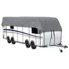 vidaXL Dachplane f&uuml;r Wohnwagen Grau 900x300 cm Vliesstoff