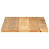 vidaXL Tischplatte 70x50x3,8 cm Rechteckig Massivholz Mango