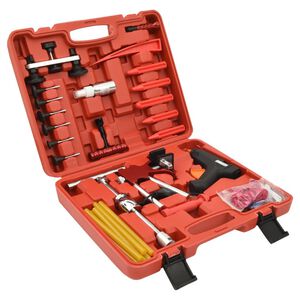 vidaXL 42-tlg. Ausbeulwerkzeug-Set mit Aufbewahrungsbox
