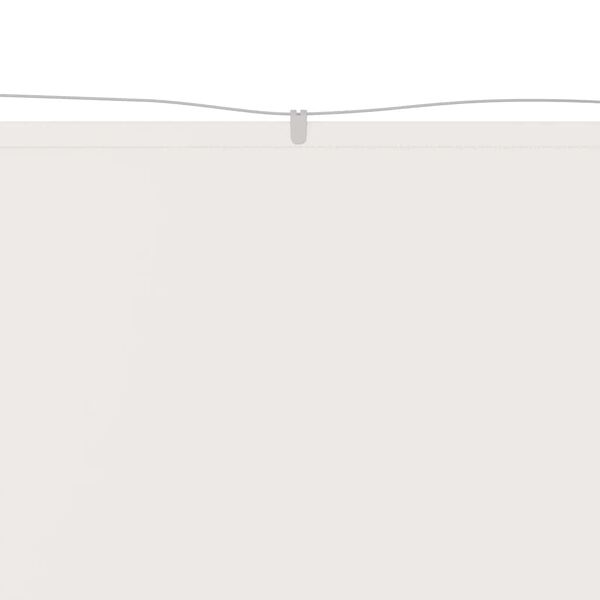 vidaXL Senkrechtmarkise Wei&szlig; 100x800 cm Oxford-Gewebe