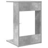 vidaXL Beistelltisch Beton Grau 40 x 38 x 62,5 cm Holzwerkstoff