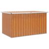 vidaXL Au&szlig;enlagerbox Verzinkter Stahl 171 x 99 x 93 cm Holz&auml;hnlich