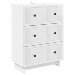 vidaXL Schubladenschrank 66 x 34,5 x 90 cm Holzwerkstoff