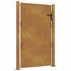vidaXL Gartentor 100x125 cm Cortenstahl