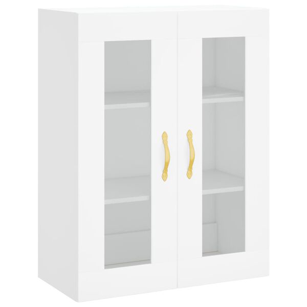 vidaXL Wandschrank Wei&szlig; 69,5x34x90 cm
