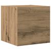 vidaXL 7-tlg. TV-Schrank-Set Wandmontage Artisan-Eiche Holzwerkstoff