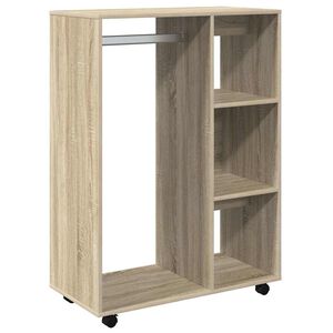 vidaXL Kleiderschrank Sonoma-Eiche 80x40x110 cm Holzwerkstoff