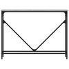 vidaXL Konsolentisch Grau Sonoma 102x22,5x75 cm Holzwerkstoff