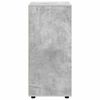 vidaXL Stauraumschr&auml;nke 2 pcs Beton Grau 60 x 48 x 105 cm