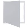 vidaXL Zugangspanels Wei&szlig; 40 x 40 cm ABS Kunststoff