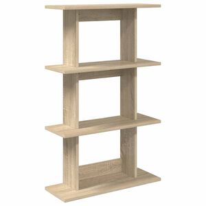 vidaXL Wandregal Wandhalterung Sonoma-Eiche 56 x 20 x 90 cm