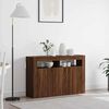 vidaXL Sideboard Braun Eichen-Optik 116 x 30 x 75 cm Holzwerkstoff