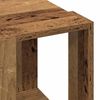 vidaXL Couchtisch Altholz 32 x 32 x 30 cm Holzwerkstoff