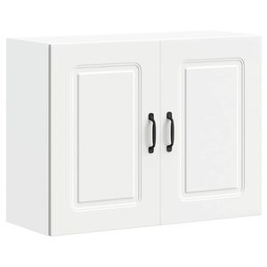 vidaXL K&uuml;chen-H&auml;ngeschrank Kalmar Wei&szlig; Holzwerkstoff