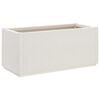 vidaXL Pflanzk&uuml;bel Wei&szlig; 80x36x35 cm PP