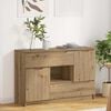 vidaXL Sideboard Artisan-Eiche 100 x 30 x 65,6 Holzwerkstoff