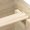 vidaXL Bettgestell ohne Matratze Sonoma-Eiche 90x190 cm Holzwerkstoff