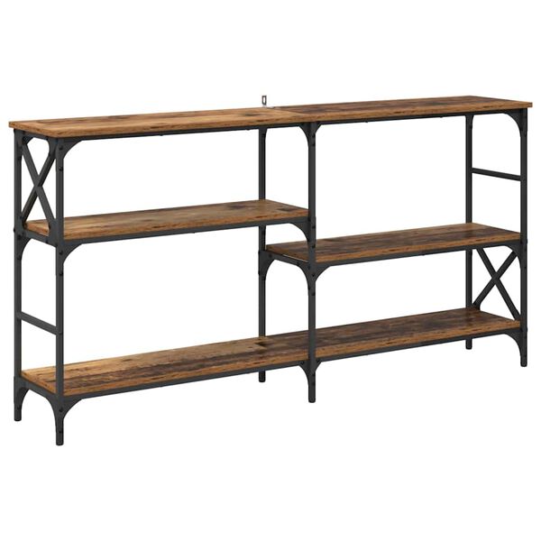 vidaXL Konsolentisch Altholz 150 x 29 x 76,5 cm Holzwerkstoff