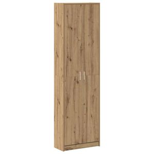 vidaXL Kleiderschrank Artisan-Eiche 55 x 25 x 189 cm Holzwerkstoff