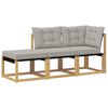 vidaXL 3 stk. Sectional Sofa Einheiten Wei&szlig;